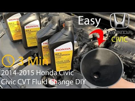 Honda civic cvt transmission fluid. Things To Know About Honda civic cvt transmission fluid. 